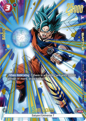 Son Goku (FB03-011) (Championship Pack 02) (Gold) [Fusion World Tournament Cards]