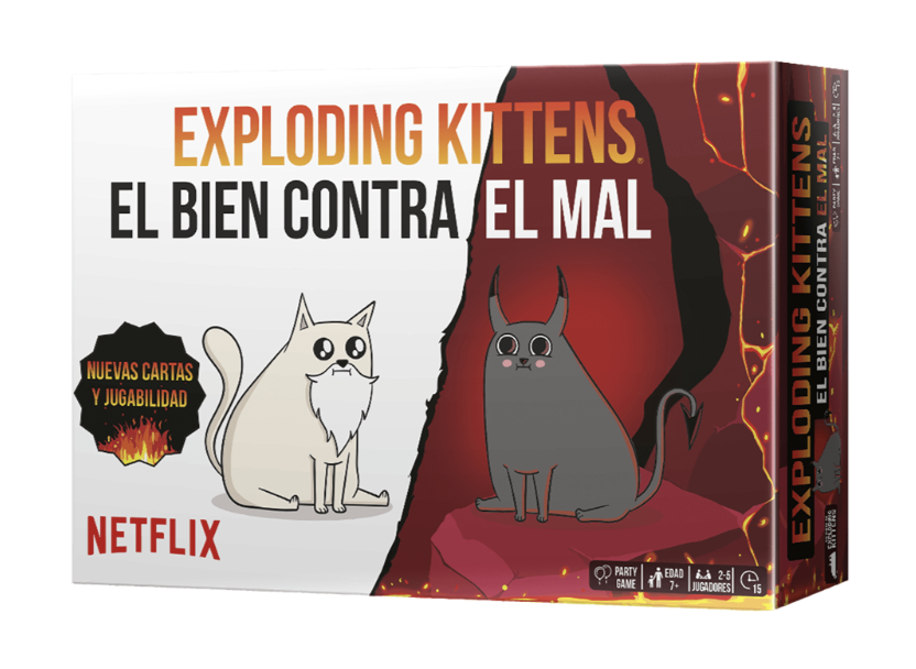 Exploding Kittens El Bien Contra el Mal