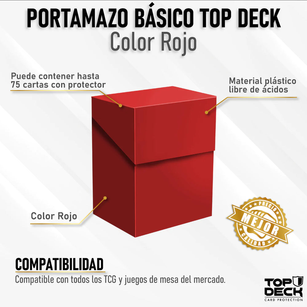 Portamazo Básico Rojo "Top Deck"