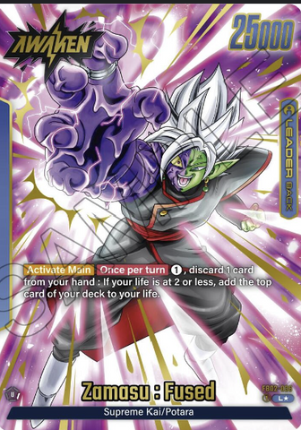 Zamasu : Fused (FB02-036) (Alternate Art) [Blazing Aura]